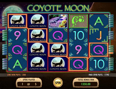 coyote moon slot machine free